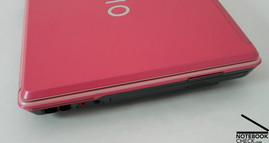 Sony Vaio VGN-C1 Interfaces