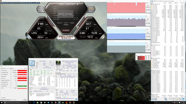 Unigine Valley stress (Superclock and Fan Boost active)