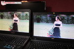 Asus G75V (left) vs. 08/15 screen (right)