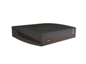 Though a bit larger than a console, the VivoPC X provides a lot more power—and remains under 5 pounds. (Source: Asus)