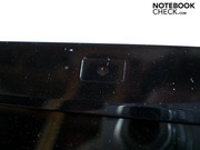 The display bezel apparently doesn't attract dust magically...
