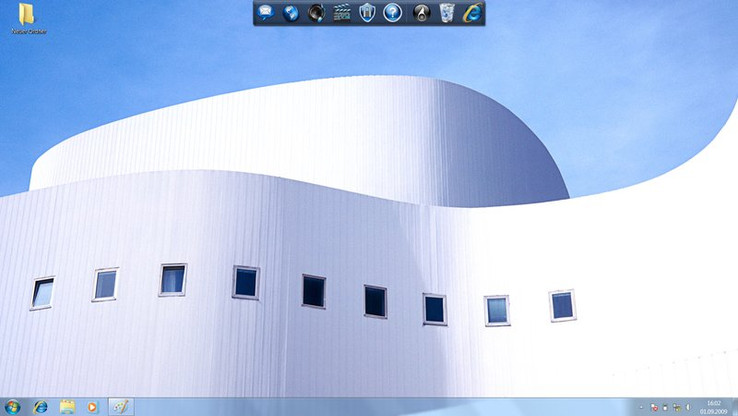 Neue Arbeitsumgebung am Dell Studio XPS 16: Windows 7