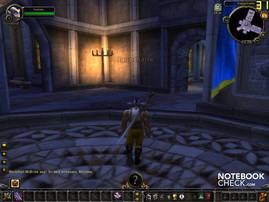 World of Warcraft (WoW) outside the abbey