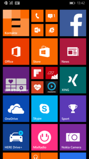 Microsoft's operating system is colorful, and can be customized.