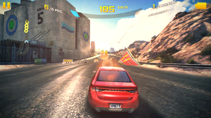 Not stutter-free at the native resolution: Asphalt 8.