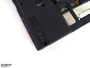 ... and UMTS SIM slot in the battery compartment.