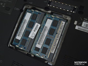 RAM upgrade: both slots are already occupied.