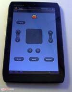 Tablet as a remote: The app Dijit unfortunately only offers few functions