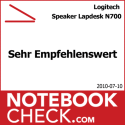 Logitech Speaker Lapdesk N700 - highly recommended!
