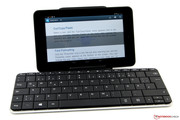 Wireless keyboards can also be used.