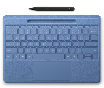 The $350 Surface Pro Flex keyboard does not come with the the optional Surface Slim Pen 2. (Source: Microsoft)