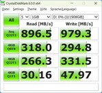 Front USB-C (Core 15, WIN): Crystaldiskmark 6