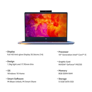 The Mi Notebook 14. (Image source: Xiaomi)