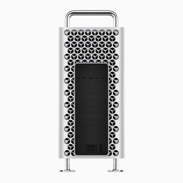 Apple Mac Pro offers a total of eight Thunderbolt 4 ports. (Image Source: Apple)