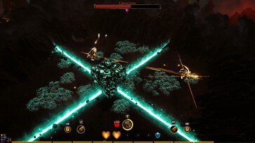 In the image: A gameplay screenshot from Archons.