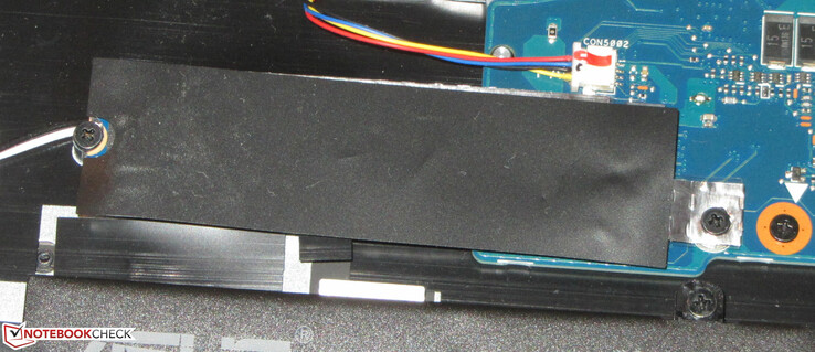 A look at the Kingston NVMe SSD hidden beneath a heat shield