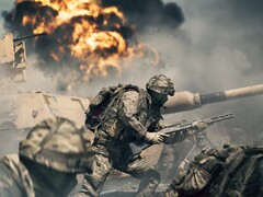 A soldier running in Battlefield 6. (Image Source: EA)