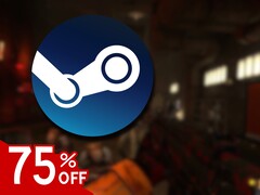 Until March 3, Black Mesa is available on Steam with a 75% discount for under $5. (Image source: Steam)