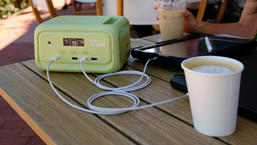 The Bluetti Elite 10 in a meadow green colorway (Image source: Bluetti)