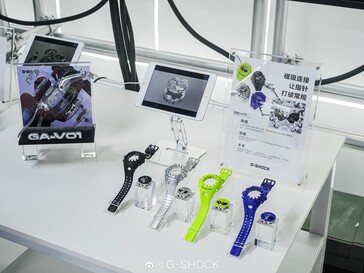 A closer look at the design and construction of the watch. (Image Source: Casio)