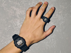 Casio’s G-Shock Nano DWN-5600 ring watch (pictured) will be released in Europe. (Image source: Casio)