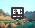 An ingame screenshot with the Epic Games logo on top.