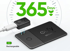 The new Eufy Security SmartTrack Card E30 revealed in a leak. (Image source: Eufy Security / Amazon via Reddit)