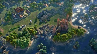 The world map in HoMM III R features fully 3D environments and a free camera.