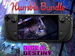 The Dice &amp; Destiny bundle will expire on April 19, 2025 (Image source: Steam and Humble Bundle - edited)