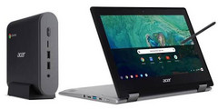 Chrome OS devices will receive an update to version 66. (Source: Acer)