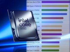The Intel Core Ultra 9 275HX is the fastest laptop processor on PassMark. (Image source: Intel/PassMark - edited)