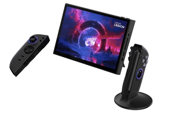 The new Legion Go will have detachable controllers like the original. (Image source: Evan Blass via The Verge)