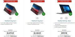 Lenovo Yoga stock clearance deals December 6 (Source: Lenovo US)