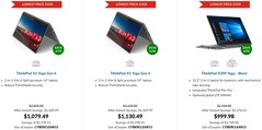 Lenovo Yoga stock clearance deals December 6 (Source: Lenovo US)