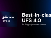 Micron unveils its latest UFS modules. (Source: Micron)