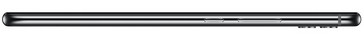 Right-hand side: Power button, Volume rocker