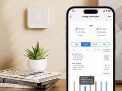 Meross&#039; Matter-supported thermostat is only compatible with North American HVAC systems. (Image source: Meross)