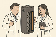 New battery technology: South Korean laboratory breakthrough promises greater energy density and durability. (Image source: GPT-image-1)