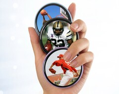 The Smart Video Pin aims to modernize classic pins with a round display.