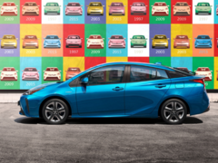 Toyota has sold over 20 million electrified cars, including the hybrid Prius pictured above. (Image source: Toyota)