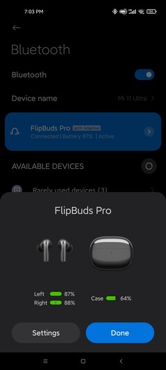 Test Xiaomi FlipBuds Pro TWS