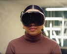 Steam Frame VR headset shown on gamer
