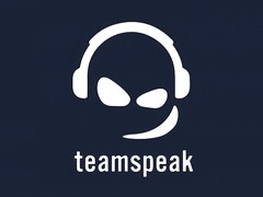 TeamSpeak's logo.