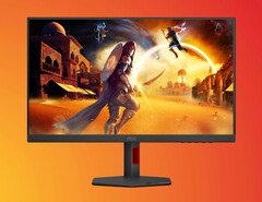 The new AOC gaming monitor can run at up to 320Hz by reducing the resolution to 1080p (Image source: AOC)