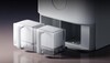 The Xiaomi Mijia Smart Gas Water Heater Pro has drawers for softening salt. (Image source: Xiaomi)