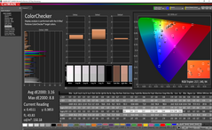 ColorChecker before calibration