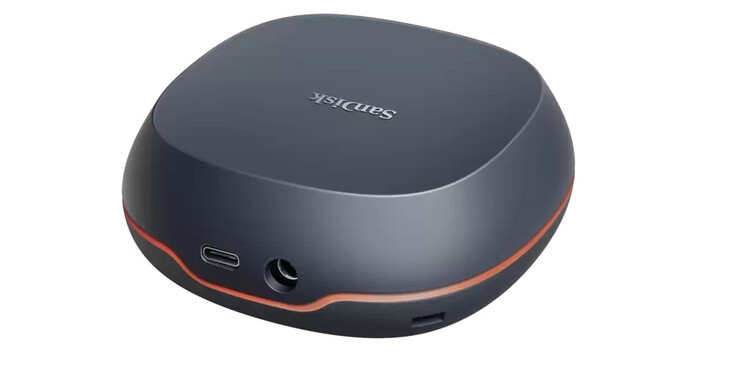 The DeskDrive requires two cable connections - one for the power supply, the other for the PC.