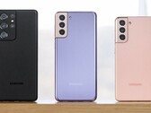 The latest update for the Galaxy S21 series is a large one. (Image source: Samsung)