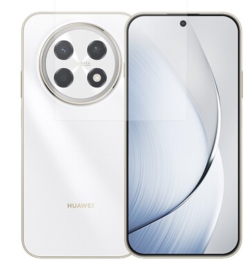 The Huawei Enjoy 100 Pro Max in Snow White.