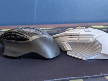 The G502 X features fewer thumb buttons than the G602, but it makes it for it with a scroll wheel that can click left or right
